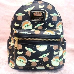 Star Wars Loungefly Baby Yoda Mini Backpack